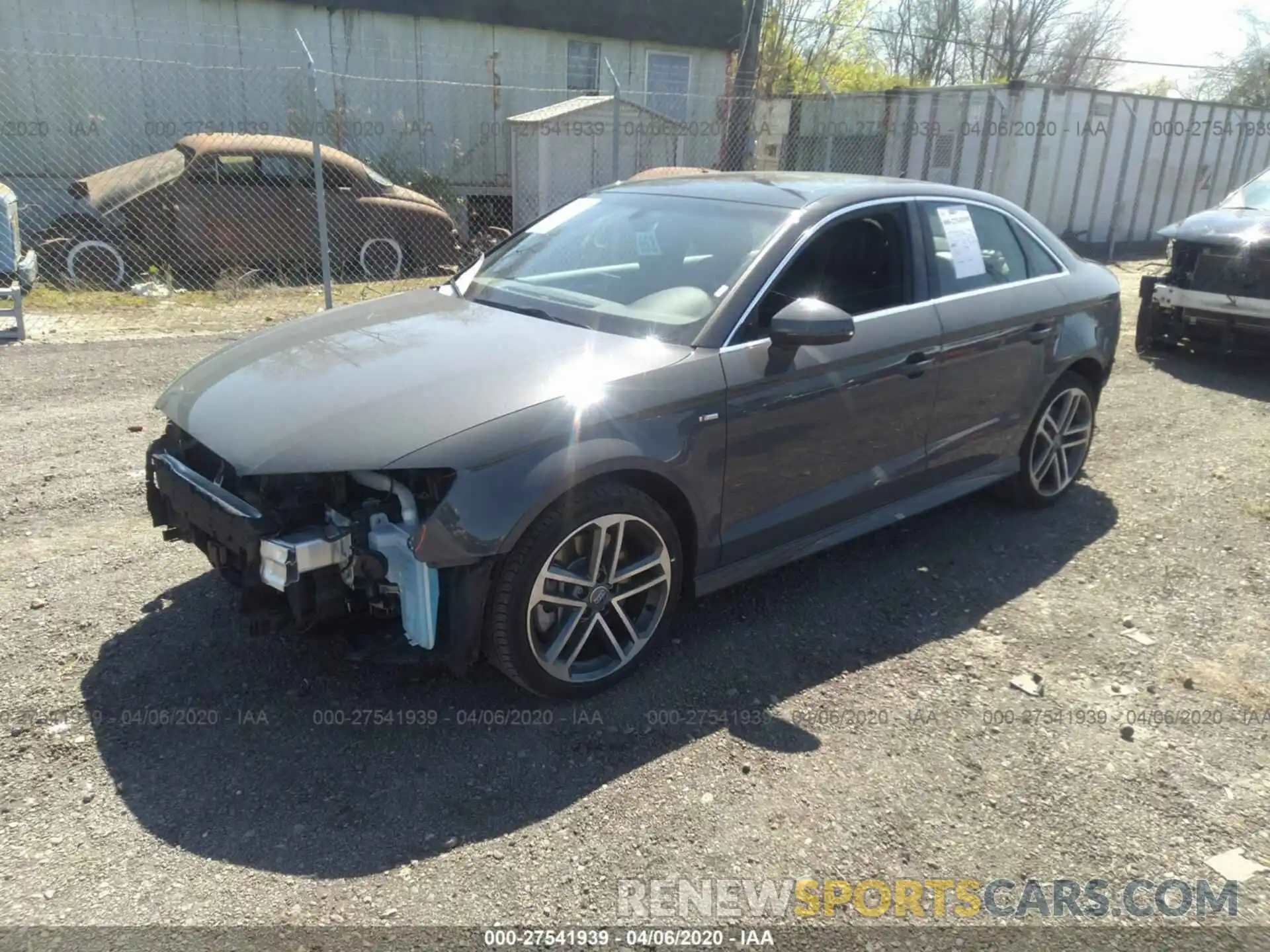 2 Photograph of a damaged car WAUJEGFF1K1018656 AUDI A3 2019