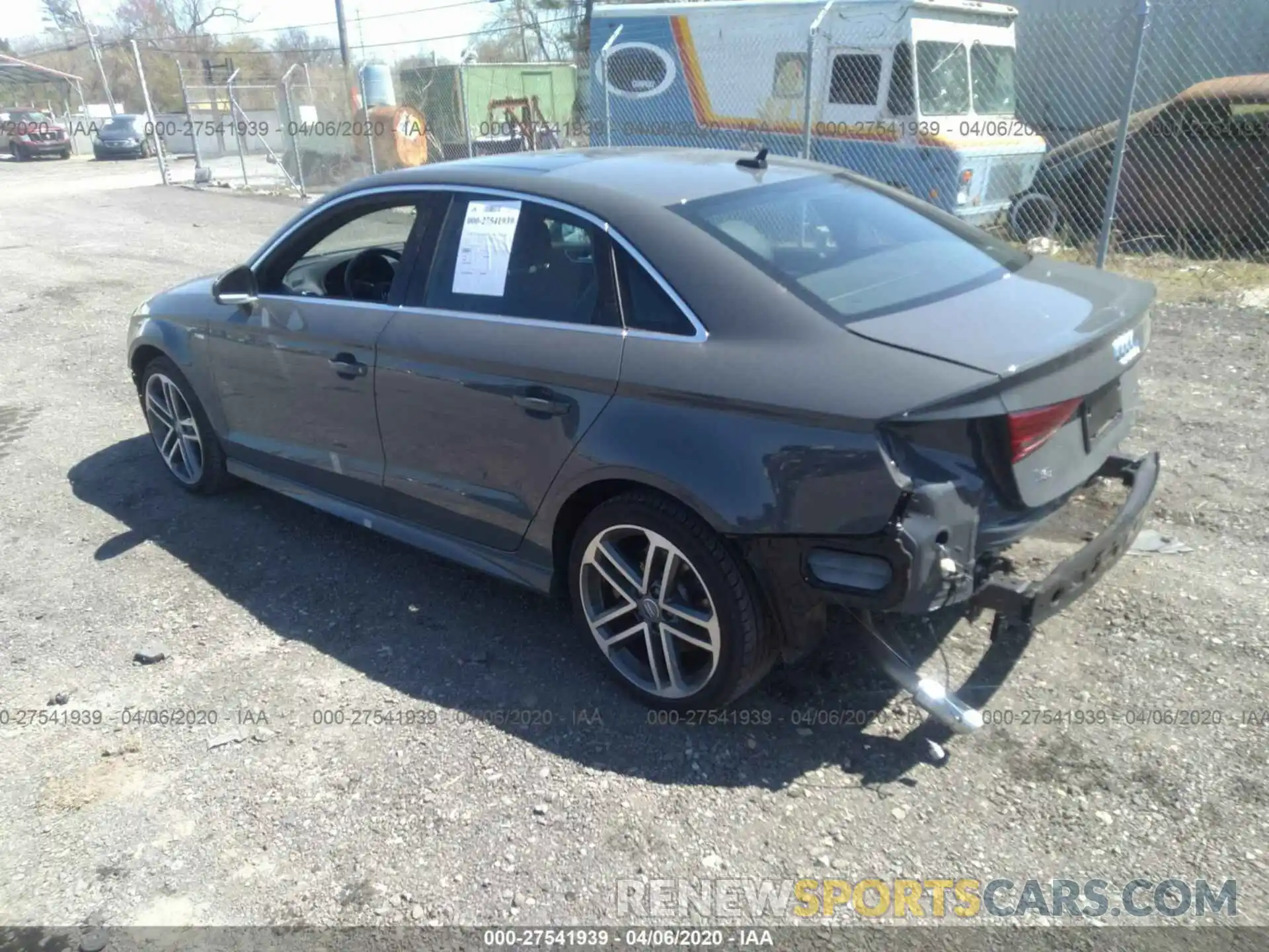 3 Photograph of a damaged car WAUJEGFF1K1018656 AUDI A3 2019