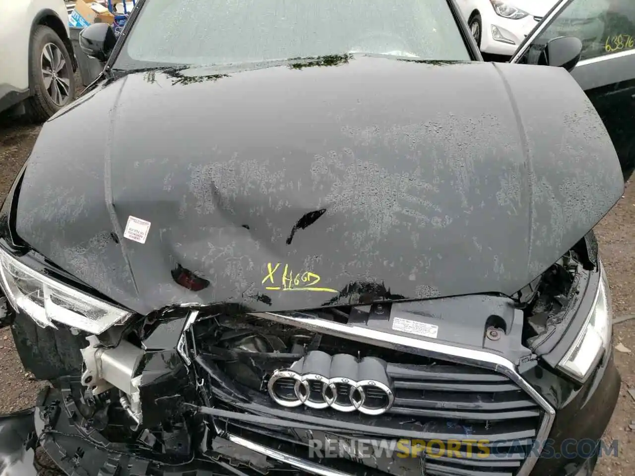 7 Photograph of a damaged car WAUJEGFF1K1021802 AUDI A3 2019