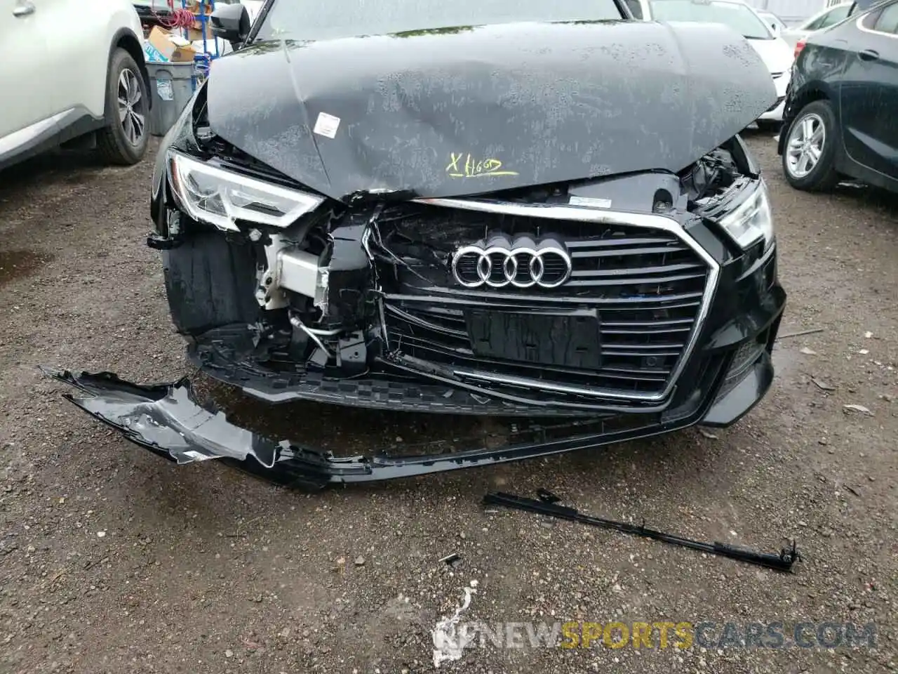 9 Photograph of a damaged car WAUJEGFF1K1021802 AUDI A3 2019