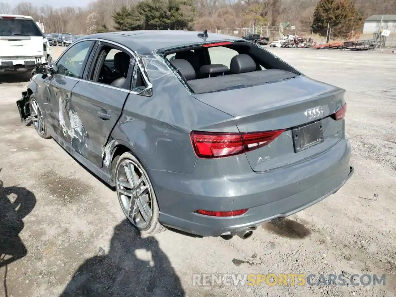 3 Photograph of a damaged car WAUJEGFF1K1025820 AUDI A3 2019