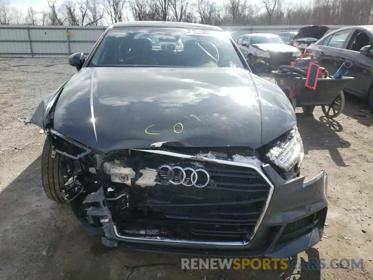 7 Photograph of a damaged car WAUJEGFF1K1025820 AUDI A3 2019