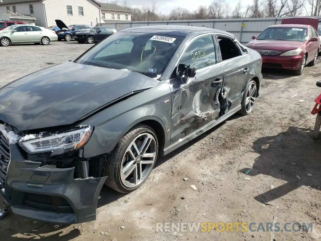 9 Photograph of a damaged car WAUJEGFF1K1025820 AUDI A3 2019