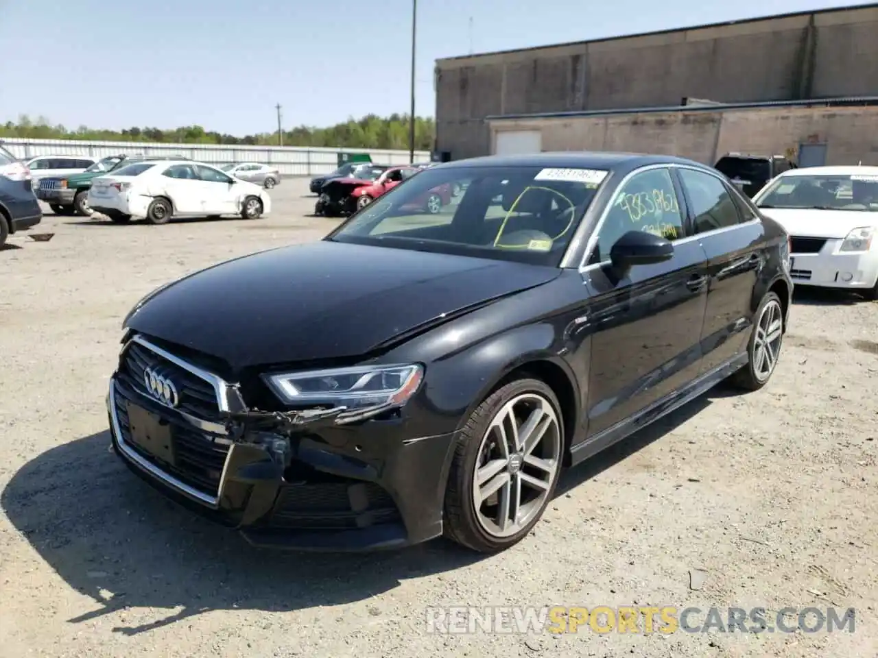 2 Photograph of a damaged car WAUJEGFF2K1028323 AUDI A3 2019