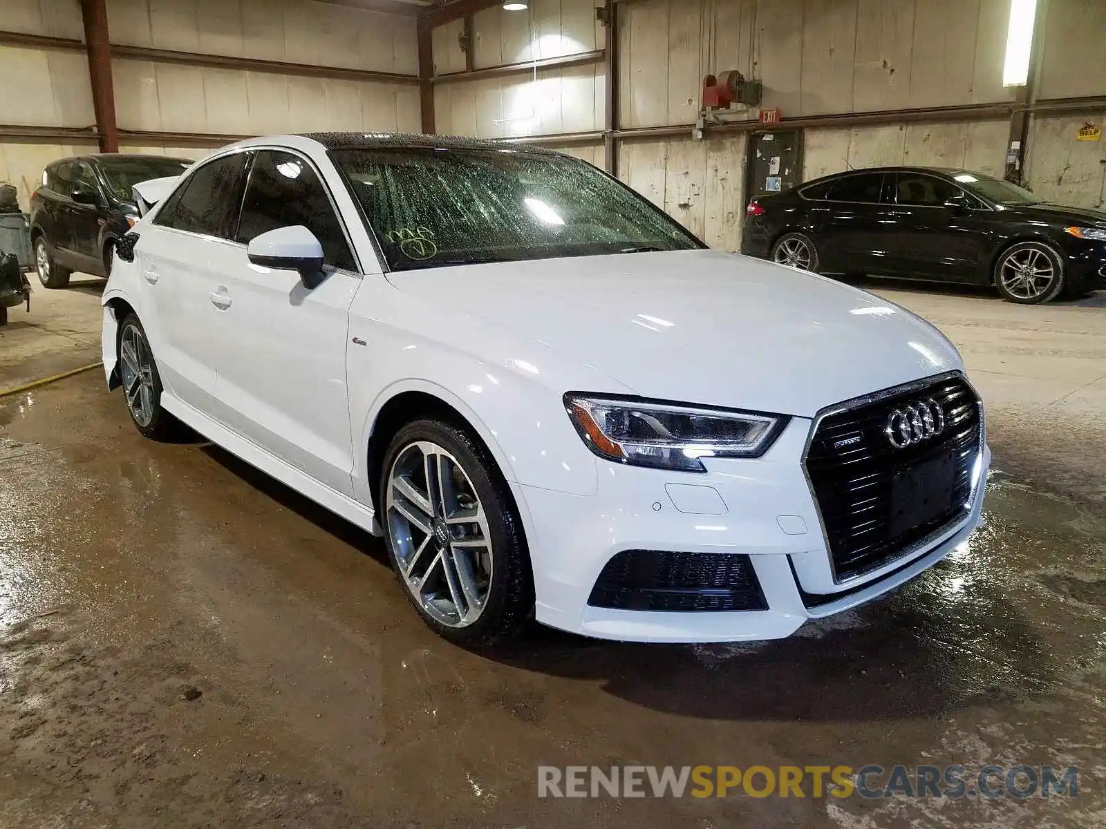 1 Photograph of a damaged car WAUJEGFF3KA095741 AUDI A3 2019