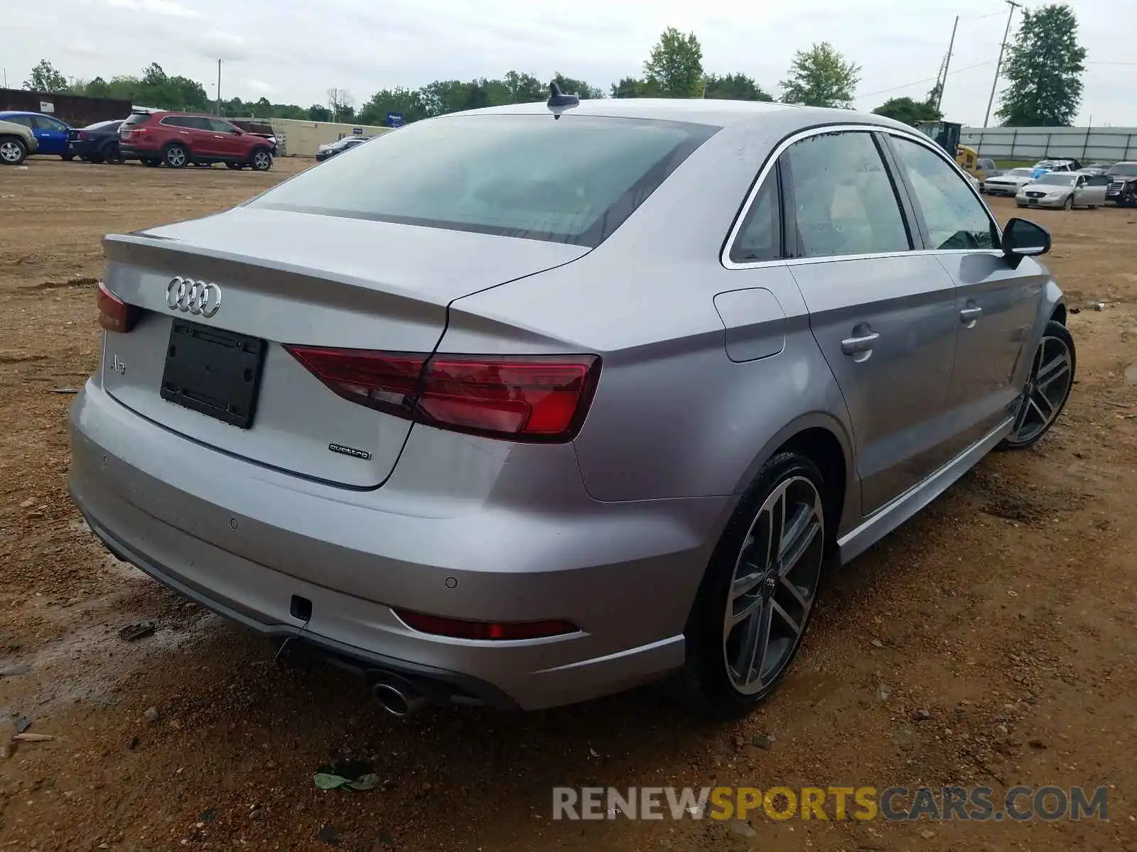 4 Photograph of a damaged car WAUJEGFF4K1025116 AUDI A3 2019