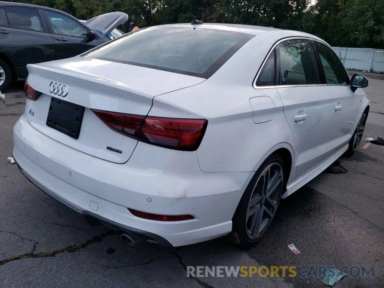 4 Photograph of a damaged car WAUJEGFF4K1027884 AUDI A3 2019