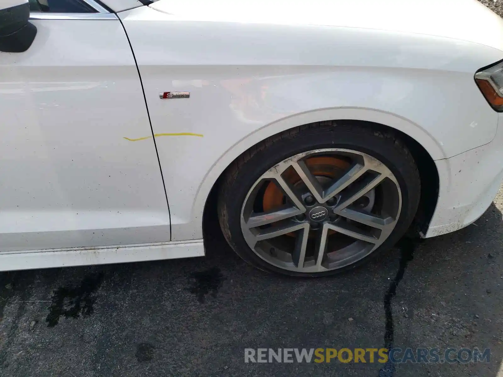 9 Photograph of a damaged car WAUJEGFF4K1027884 AUDI A3 2019