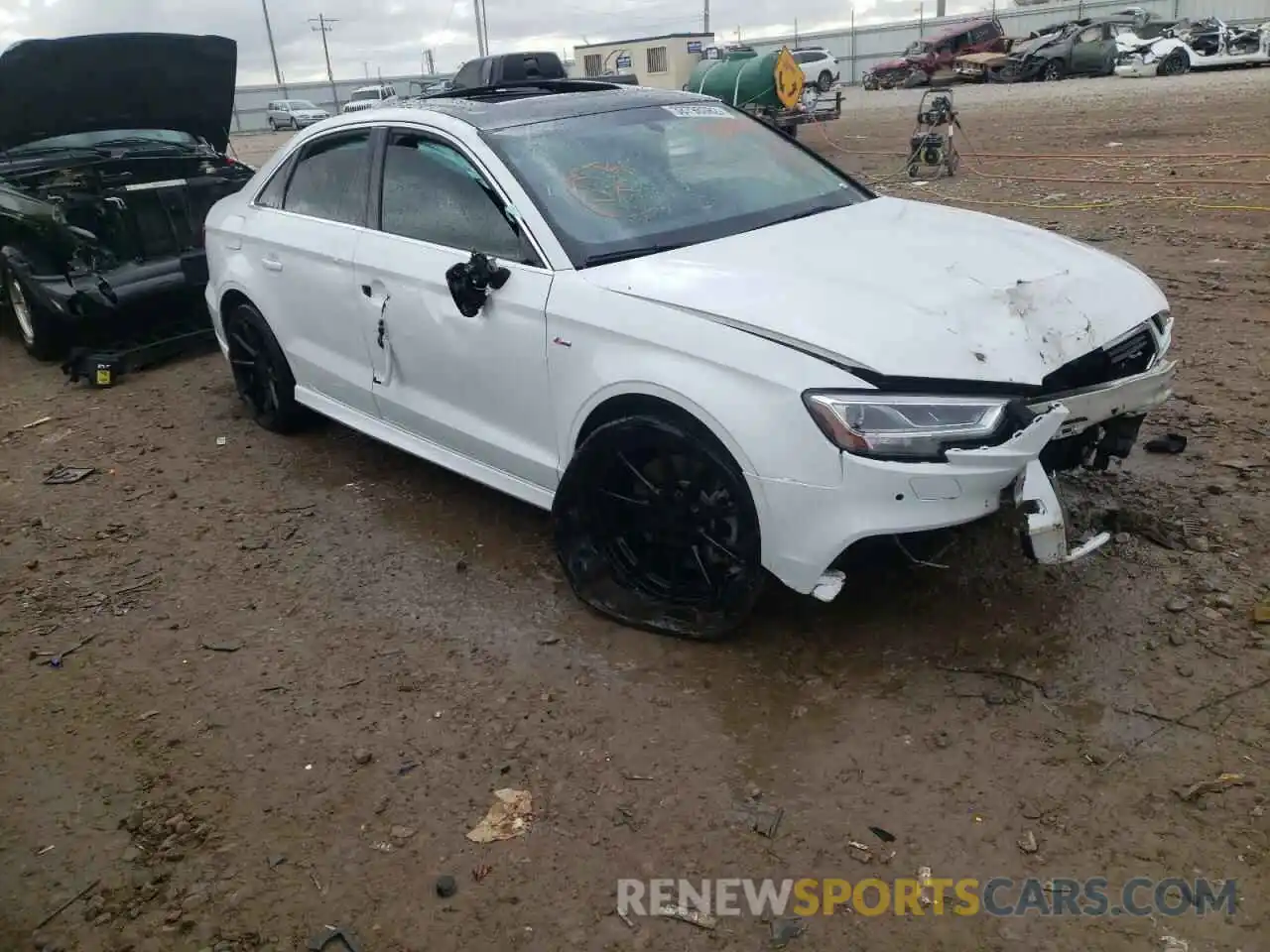 1 Photograph of a damaged car WAUJEGFF5K1017557 AUDI A3 2019