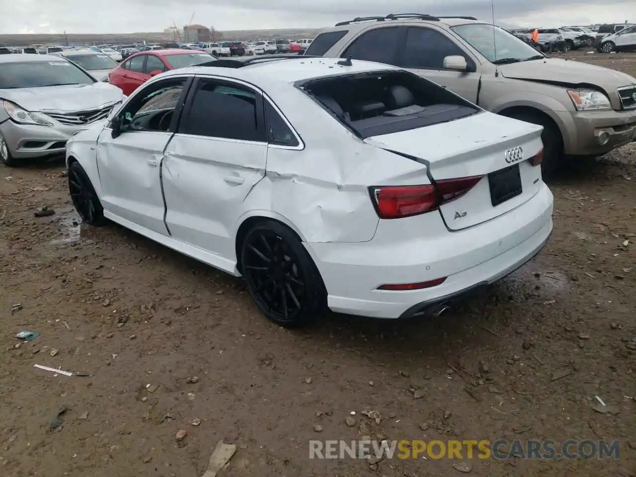 3 Photograph of a damaged car WAUJEGFF5K1017557 AUDI A3 2019