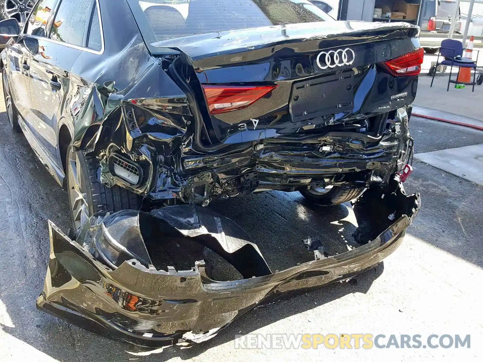 9 Photograph of a damaged car WAUJEGFF7K1018676 AUDI A3 2019