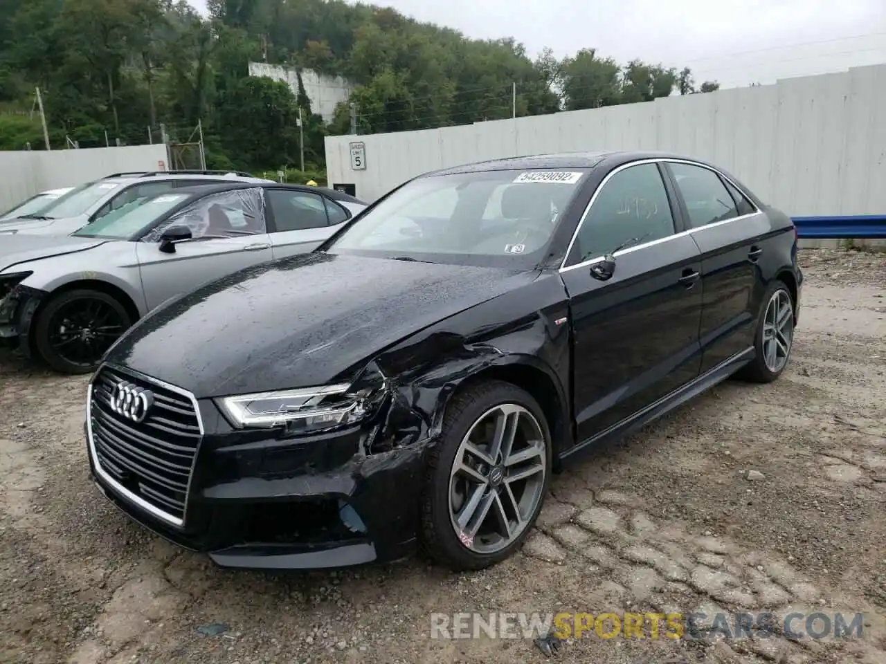 2 Photograph of a damaged car WAUJEGFF8K1024261 AUDI A3 2019