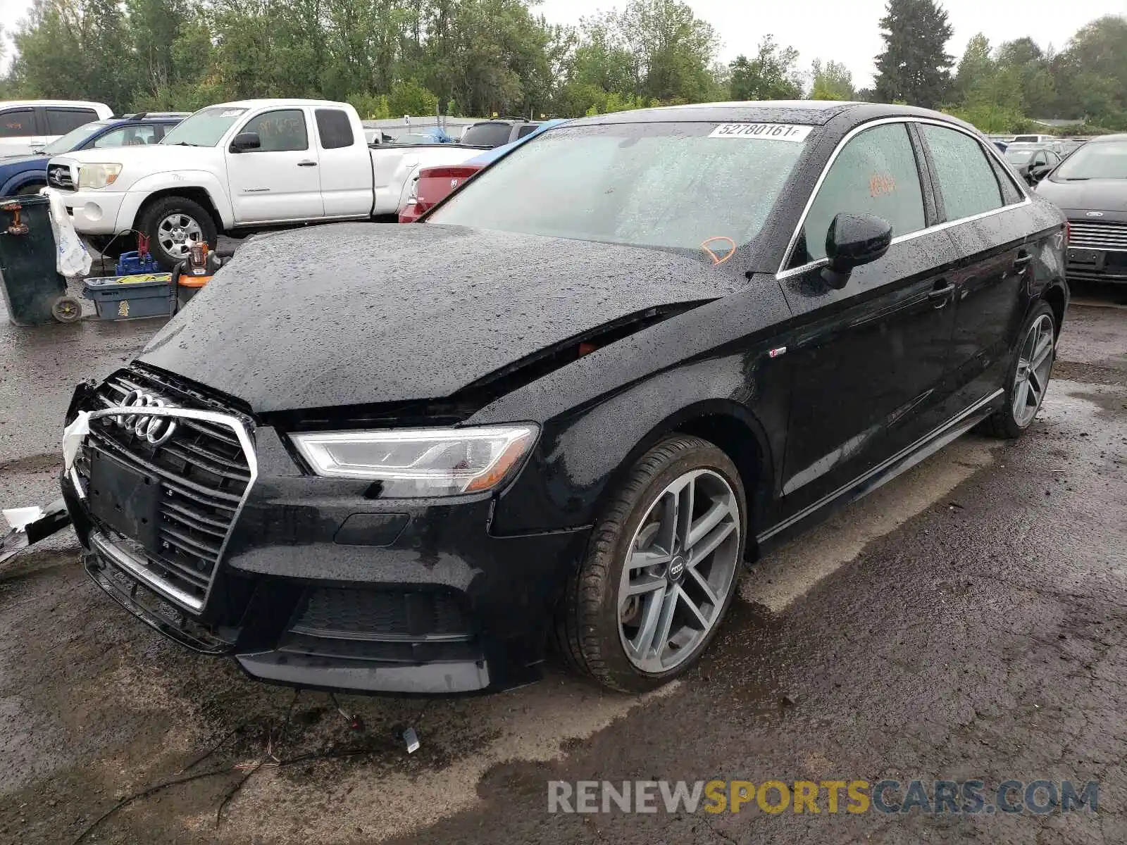 2 Photograph of a damaged car WAUJEGFF9KA100540 AUDI A3 2019