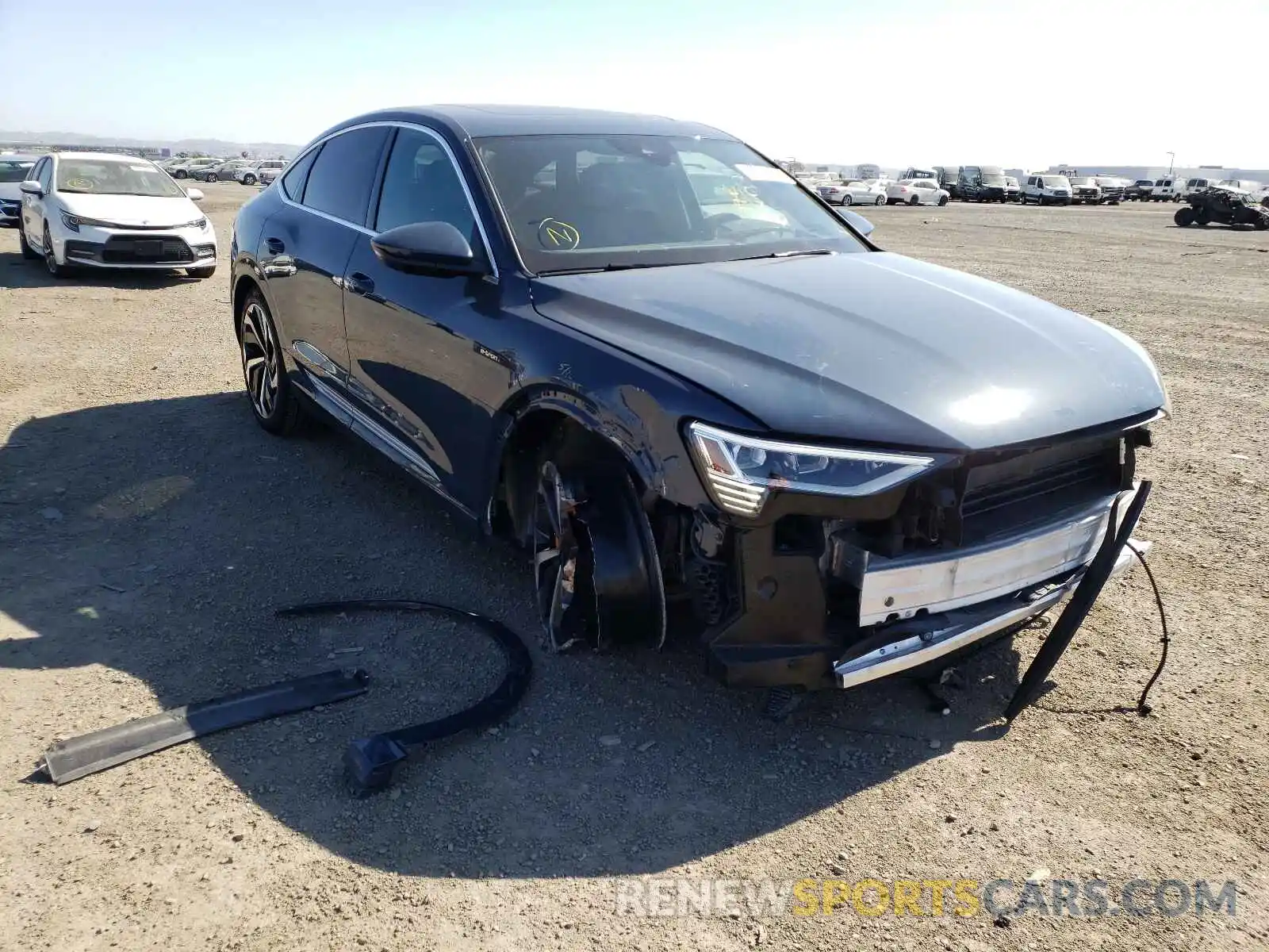 1 Photograph of a damaged car WA13ABGE4LB035733 AUDI A3 2020