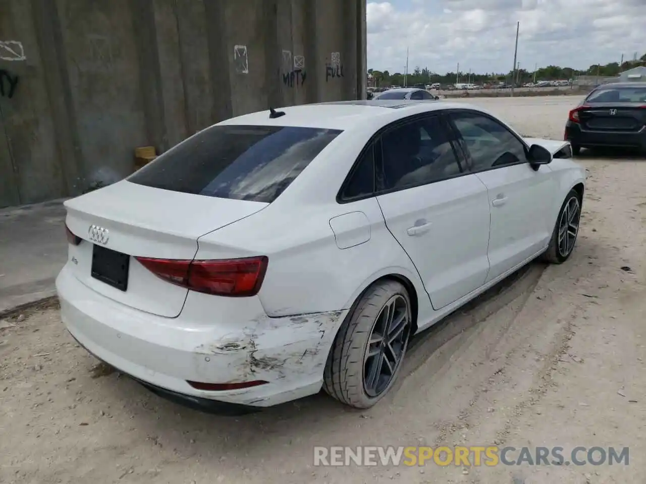 4 Photograph of a damaged car WAUAUGFF0LA001805 AUDI A3 2020