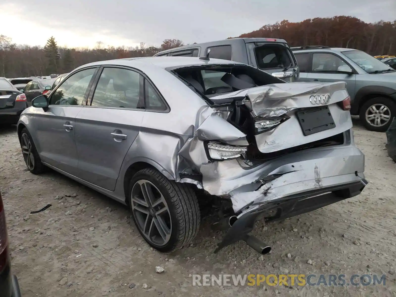 3 Photograph of a damaged car WAUAUGFF0LA074639 AUDI A3 2020