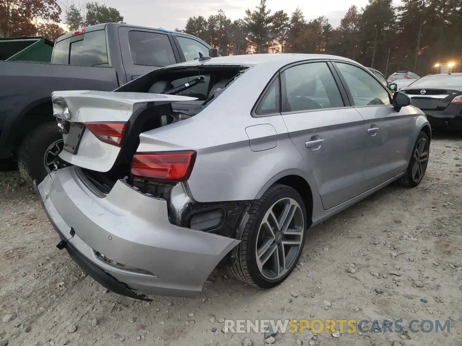 4 Photograph of a damaged car WAUAUGFF0LA074639 AUDI A3 2020