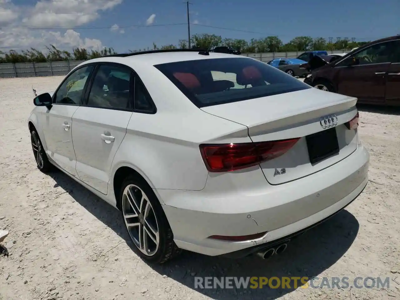 3 Photograph of a damaged car WAUAUGFF0LA097189 AUDI A3 2020