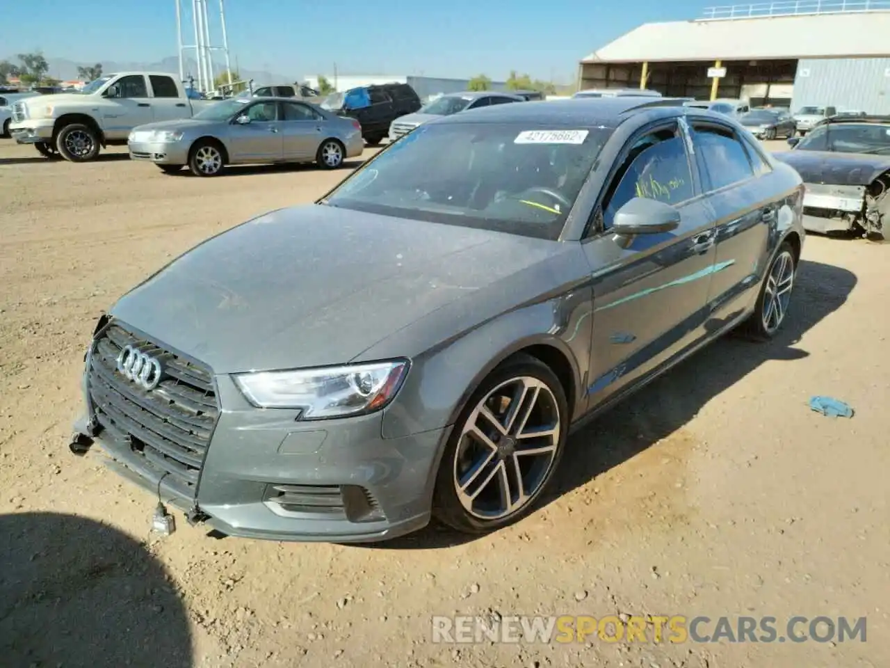 2 Photograph of a damaged car WAUAUGFF0LA102584 AUDI A3 2020