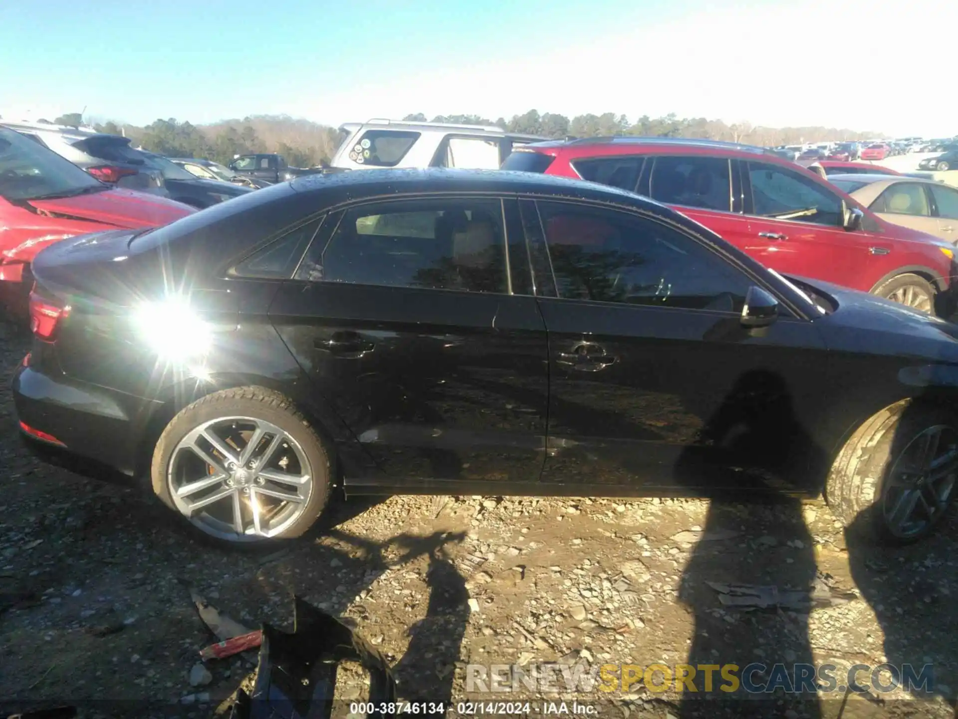 14 Photograph of a damaged car WAUAUGFF0LA105131 AUDI A3 2020