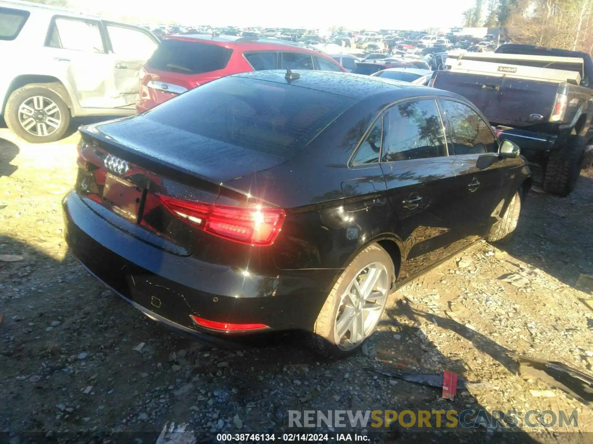 4 Photograph of a damaged car WAUAUGFF0LA105131 AUDI A3 2020