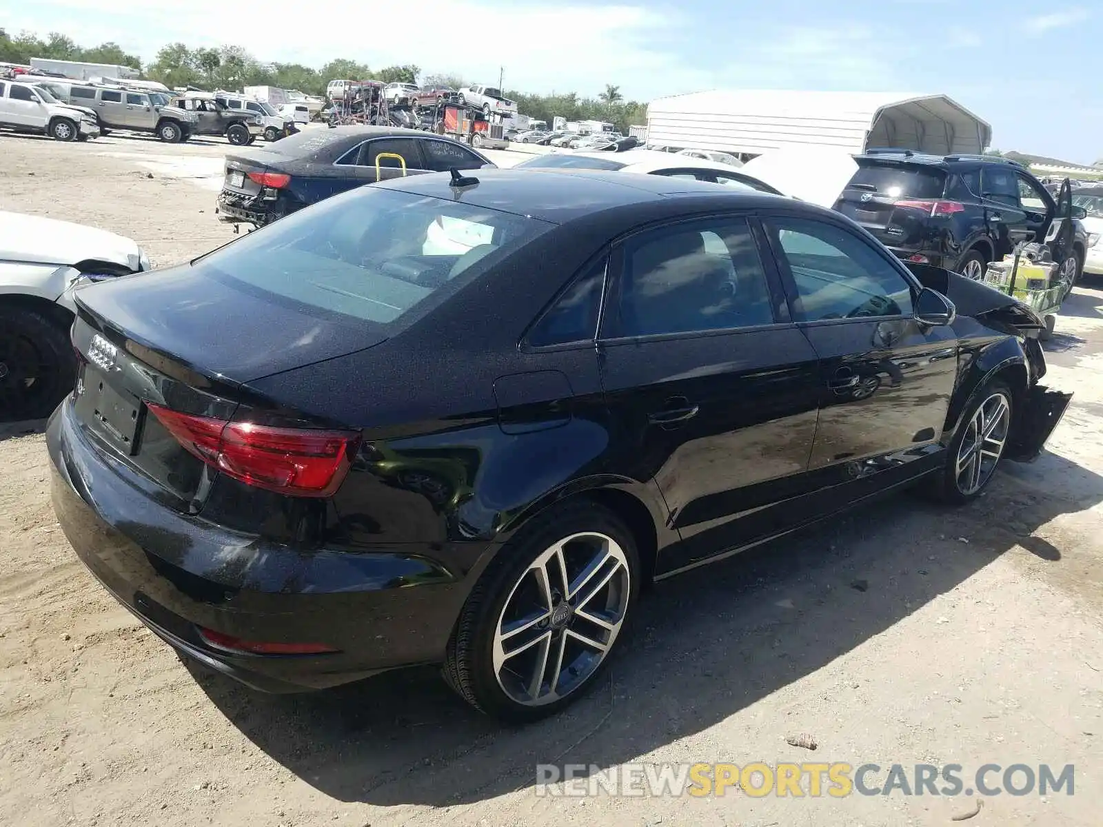 4 Photograph of a damaged car WAUAUGFF1LA097153 AUDI A3 2020