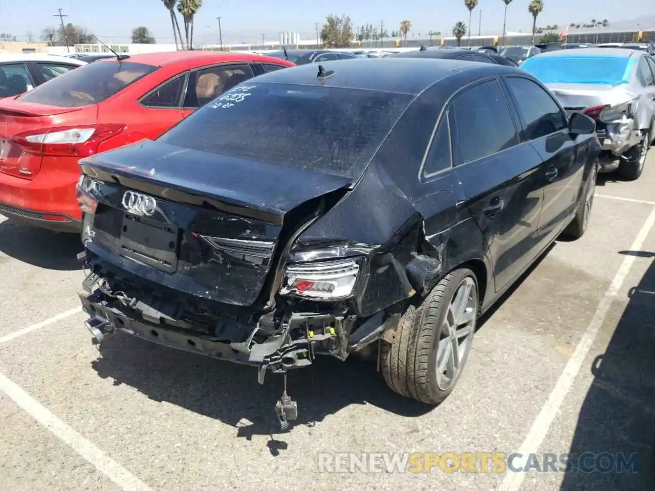 4 Photograph of a damaged car WAUAUGFF2LA096335 AUDI A3 2020