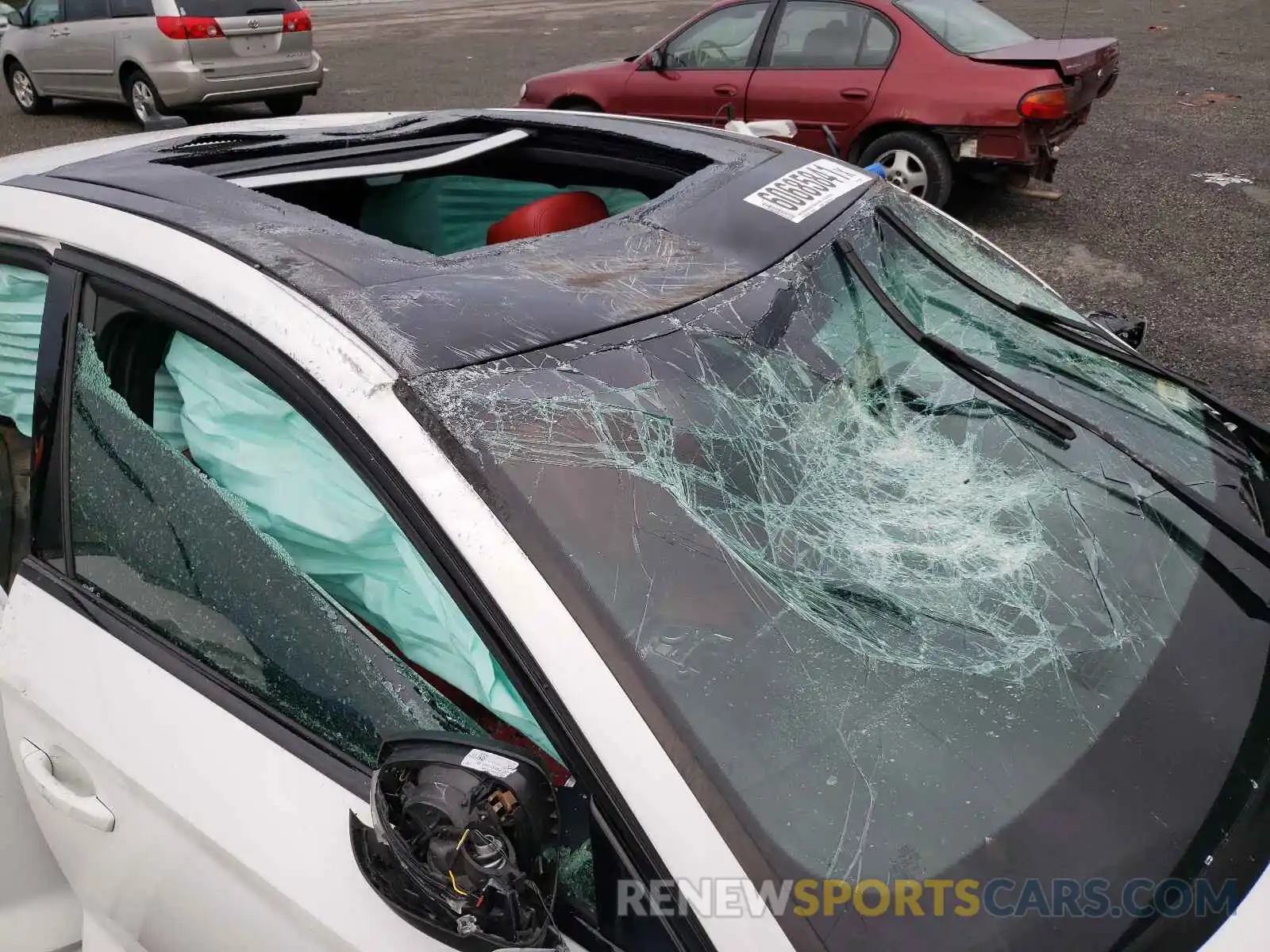 9 Photograph of a damaged car WAUAUGFF3LA038136 AUDI A3 2020