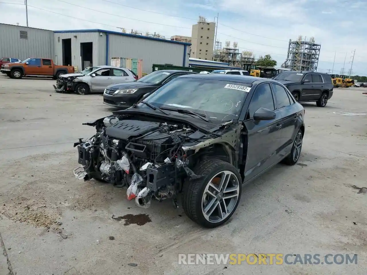 2 Photograph of a damaged car WAUAUGFF4LA095476 AUDI A3 2020