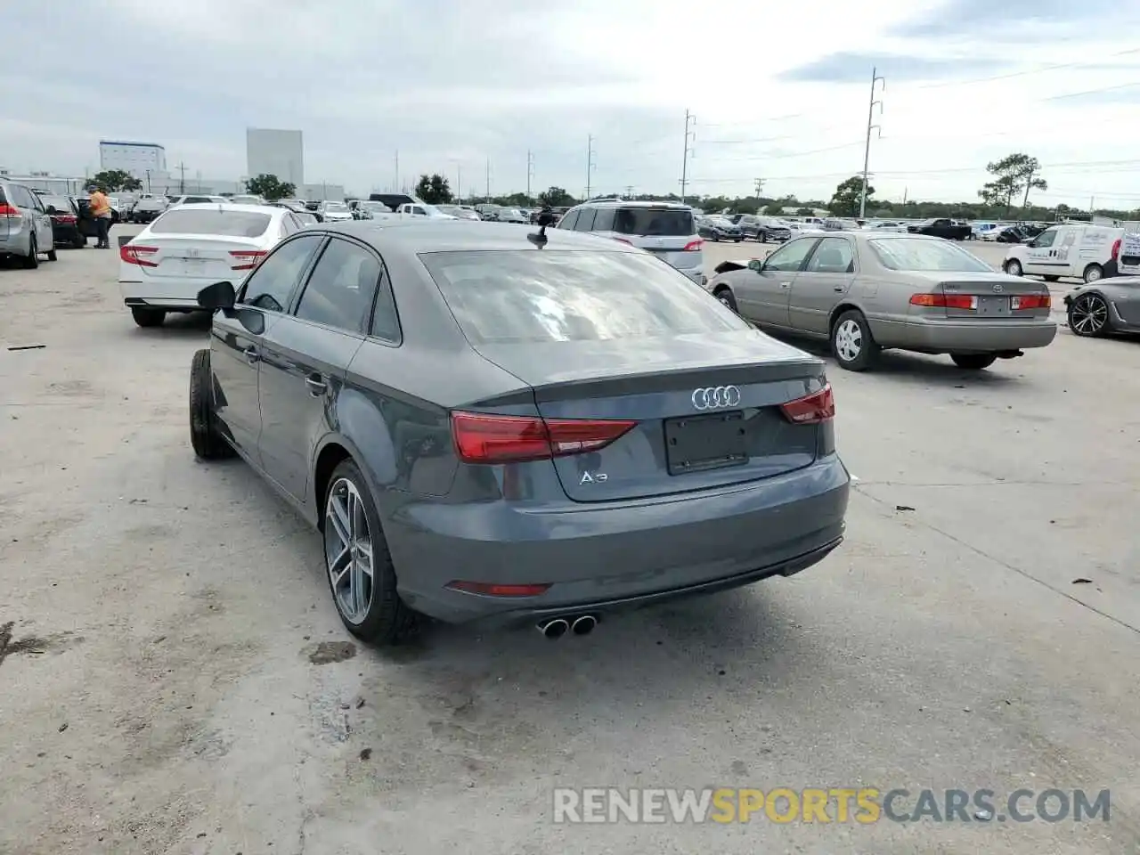 3 Photograph of a damaged car WAUAUGFF4LA095476 AUDI A3 2020