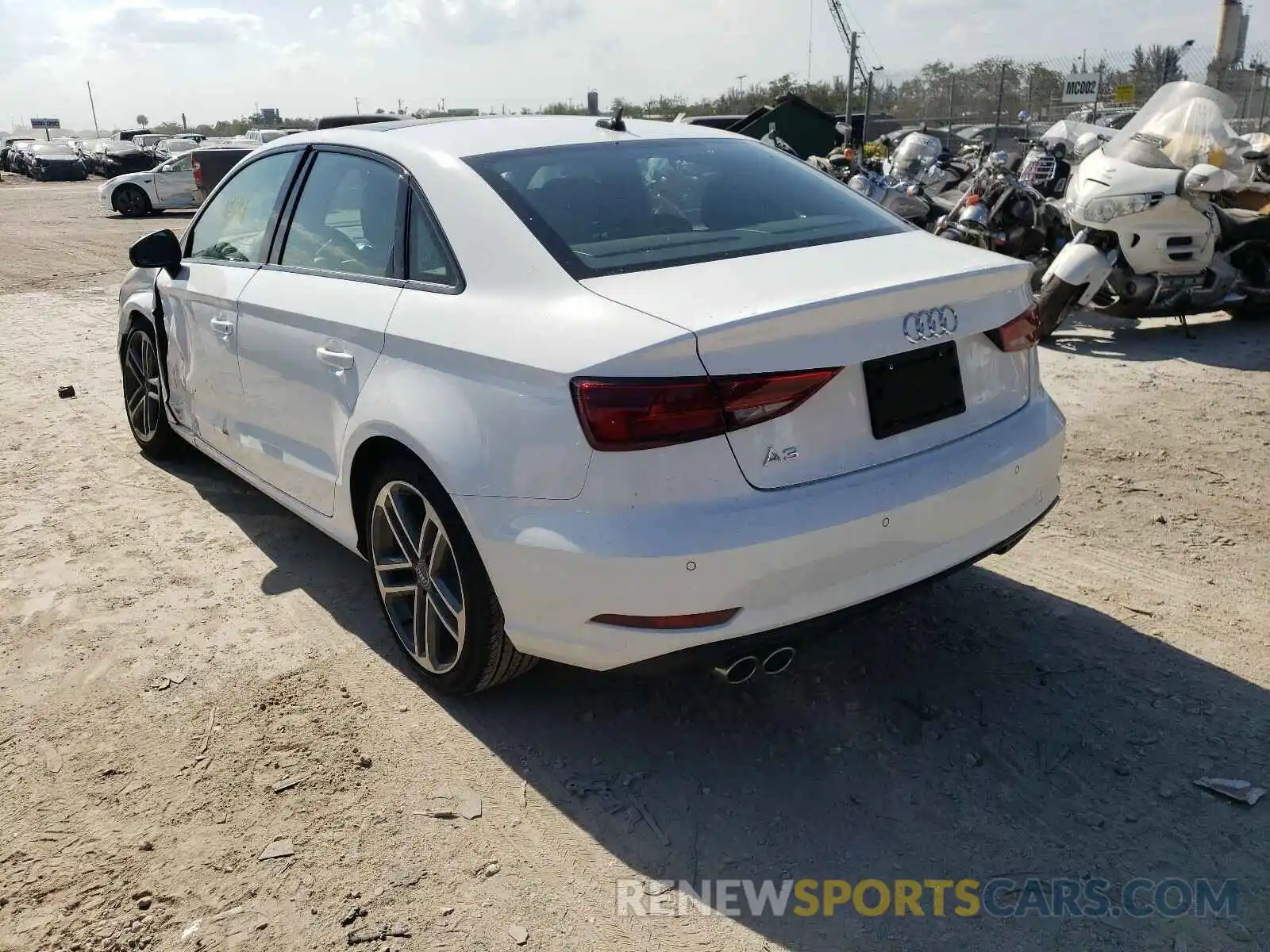 3 Photograph of a damaged car WAUAUGFF4LA103320 AUDI A3 2020