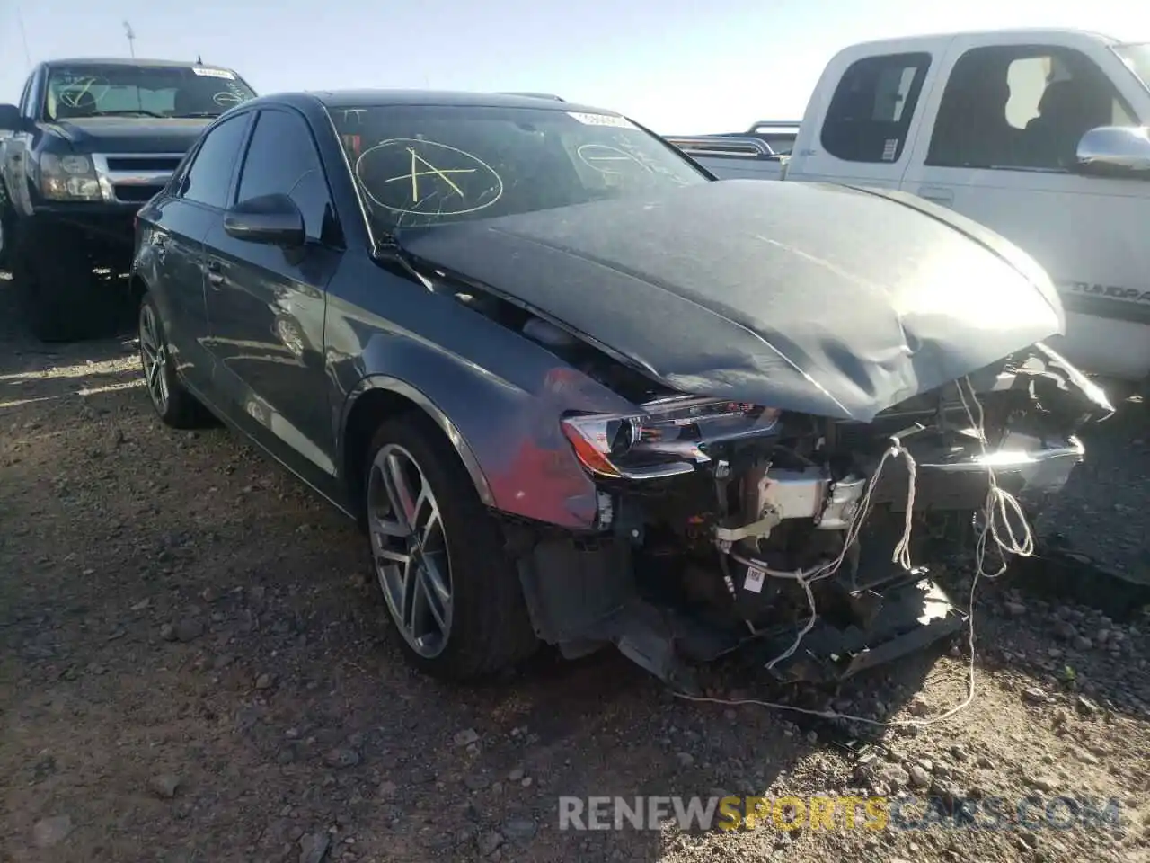 1 Photograph of a damaged car WAUAUGFF4LA103804 AUDI A3 2020