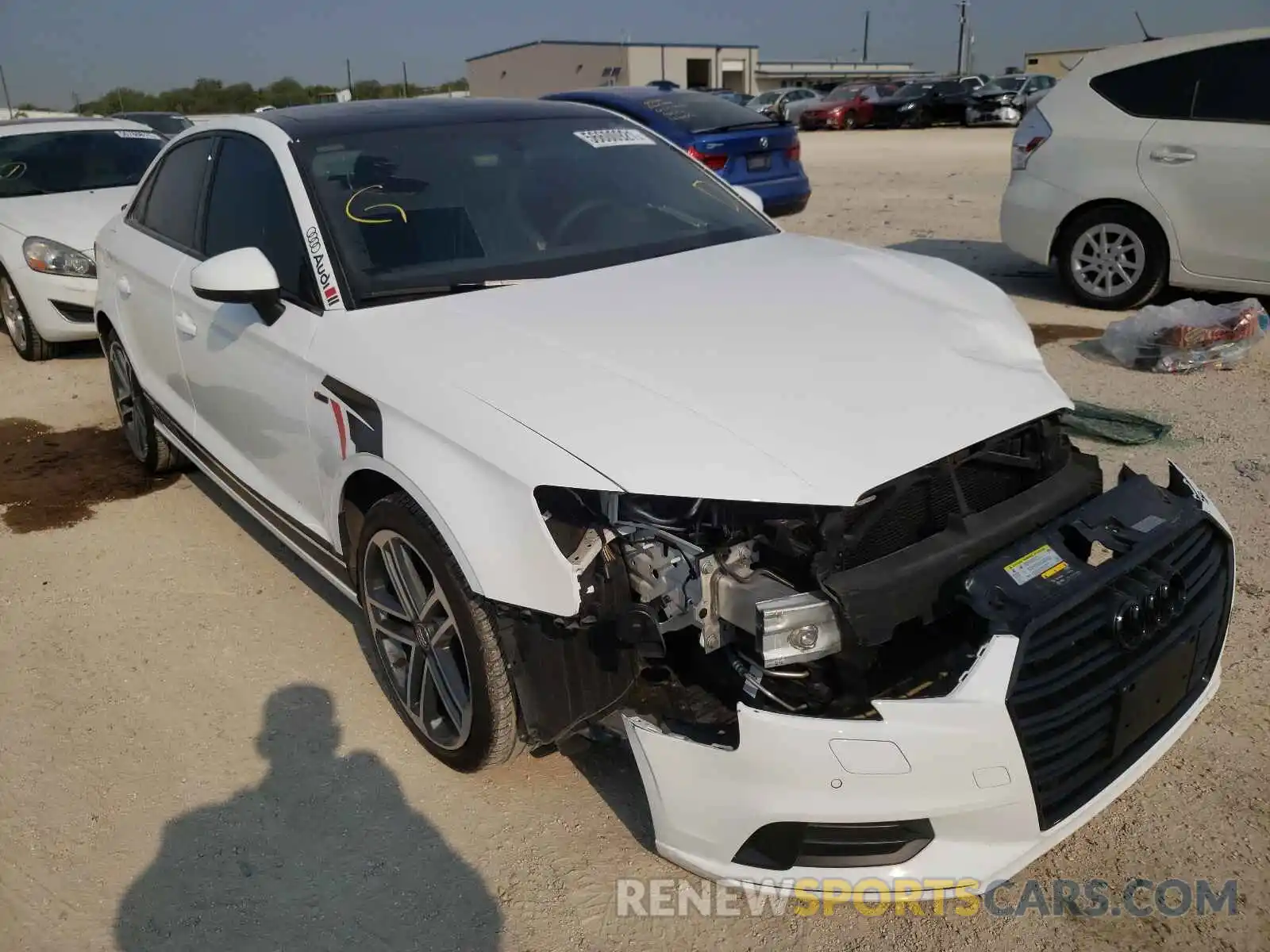 1 Photograph of a damaged car WAUAUGFF4LA103821 AUDI A3 2020