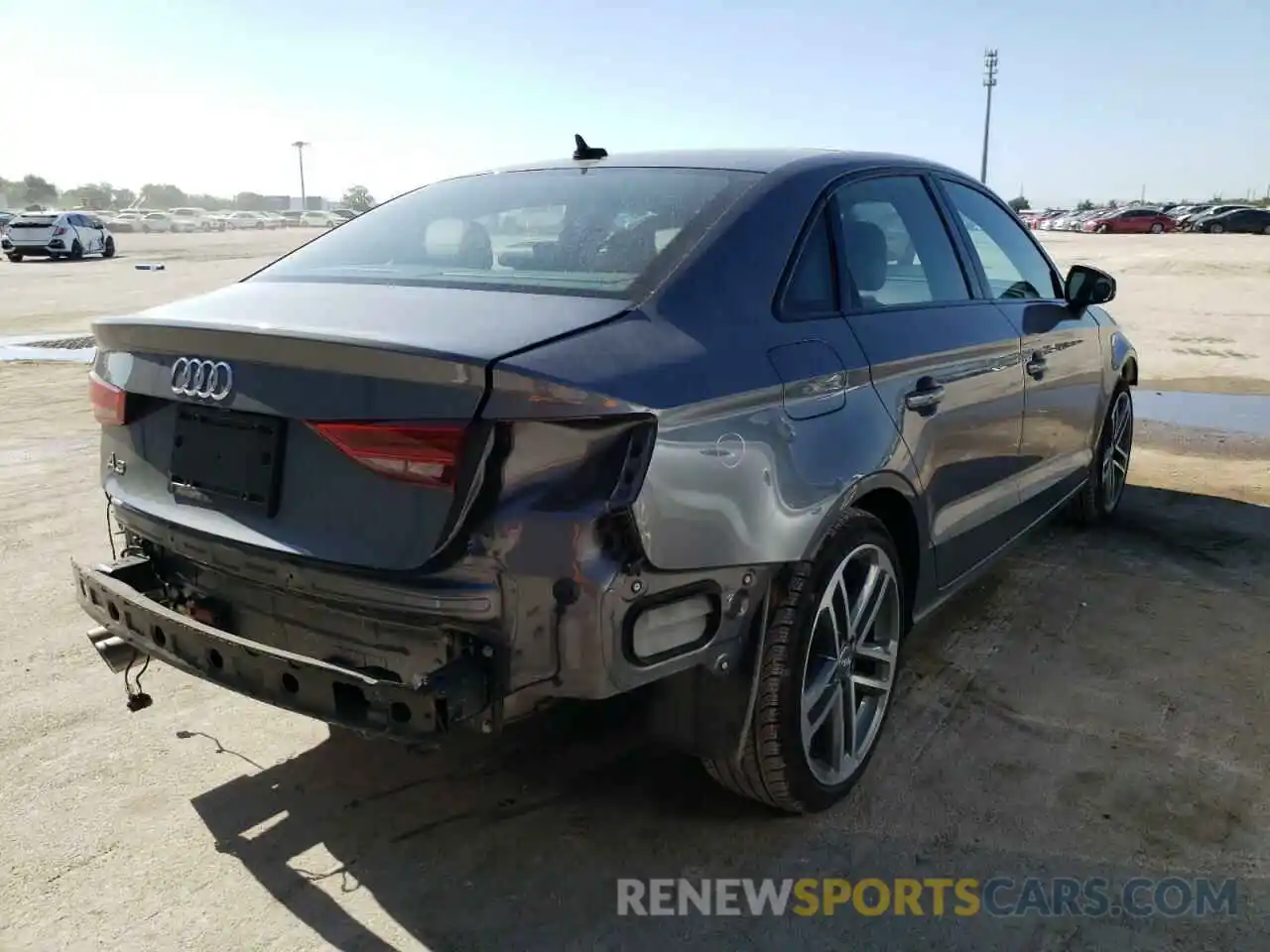 4 Photograph of a damaged car WAUAUGFF4LA104550 AUDI A3 2020