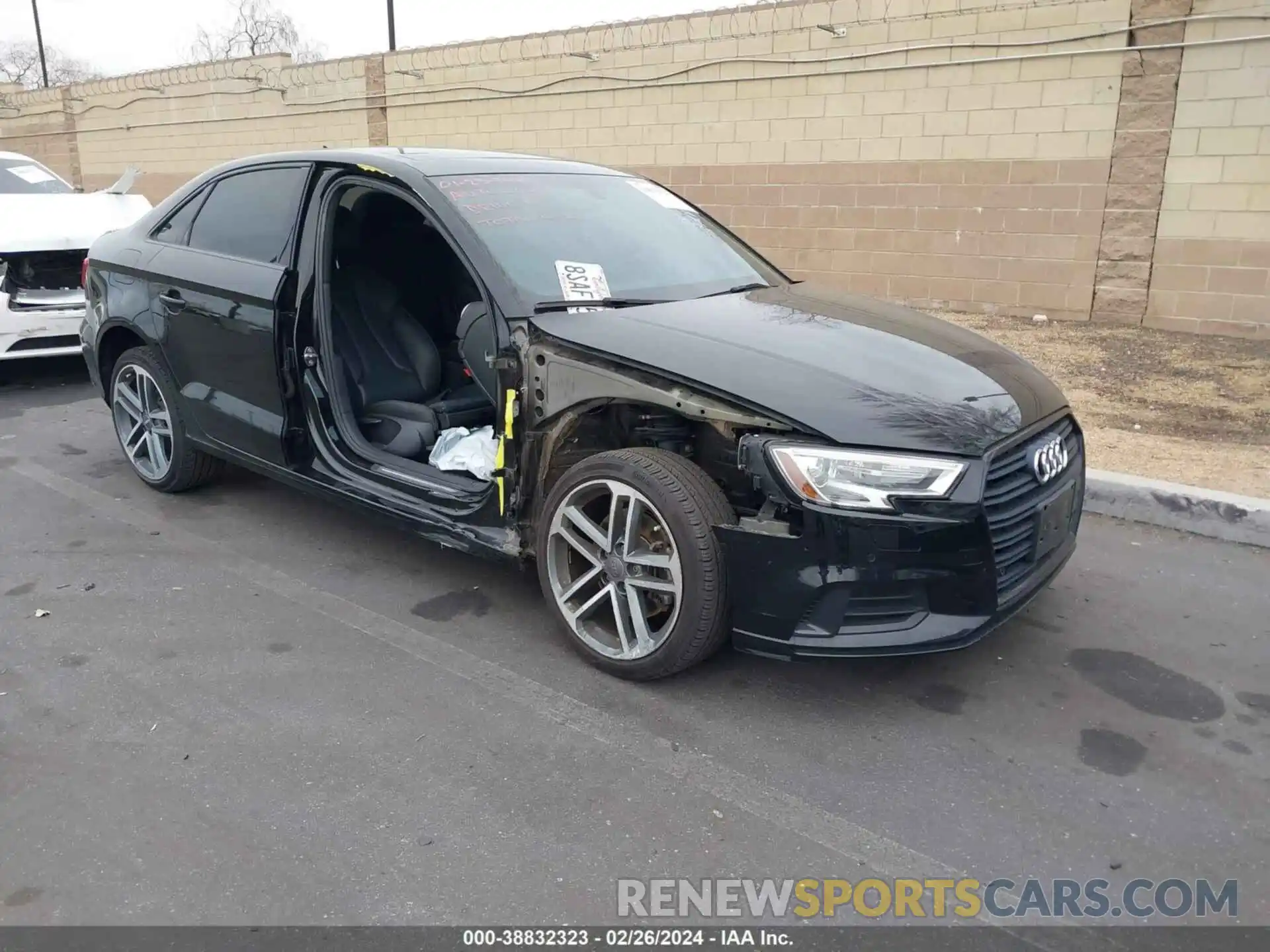 1 Photograph of a damaged car WAUAUGFF5LA094546 AUDI A3 2020