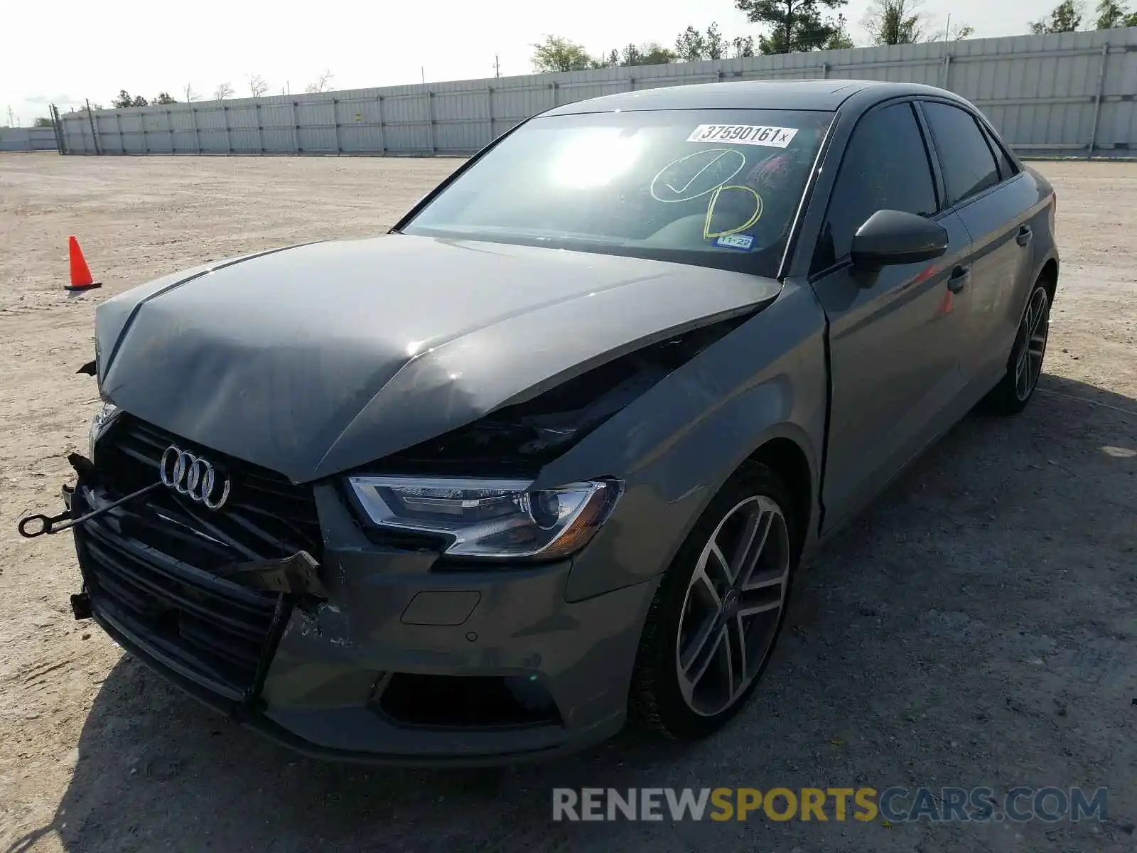 2 Photograph of a damaged car WAUAUGFF5LA097589 AUDI A3 2020