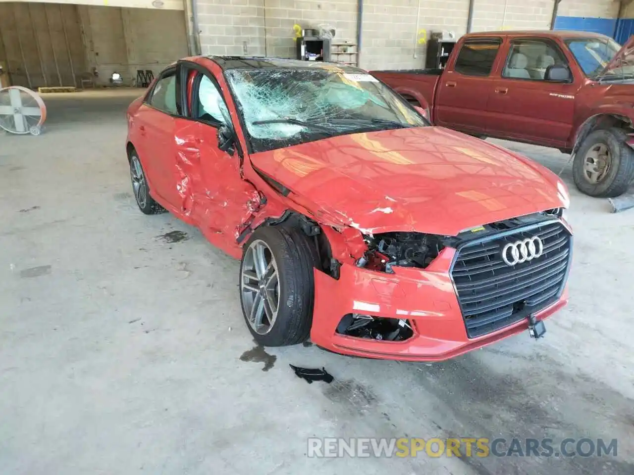 1 Photograph of a damaged car WAUAUGFF5LA097592 AUDI A3 2020