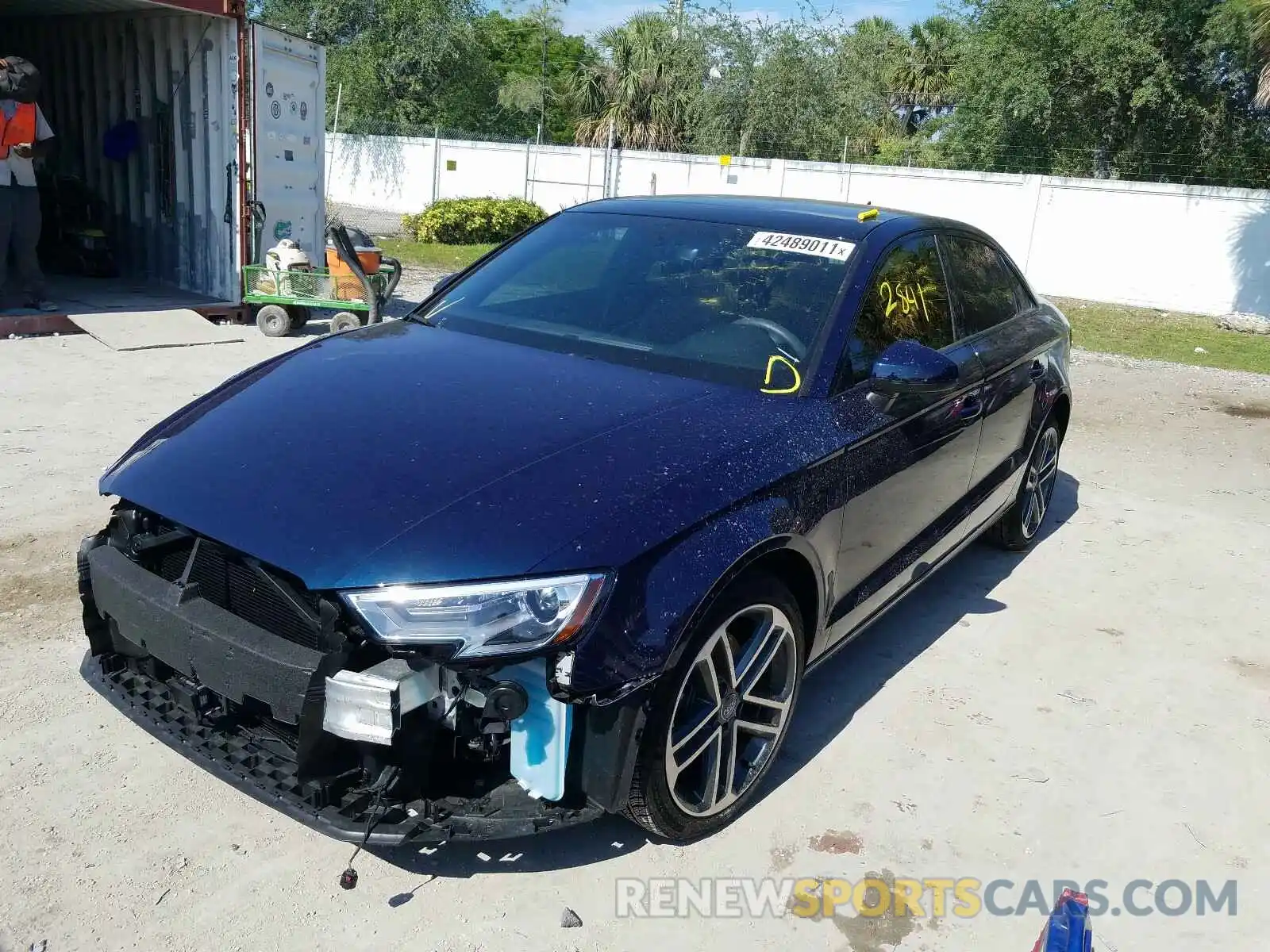 2 Photograph of a damaged car WAUAUGFF5LA097883 AUDI A3 2020