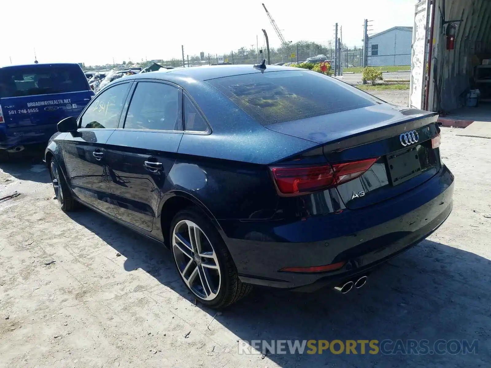 3 Photograph of a damaged car WAUAUGFF5LA097883 AUDI A3 2020