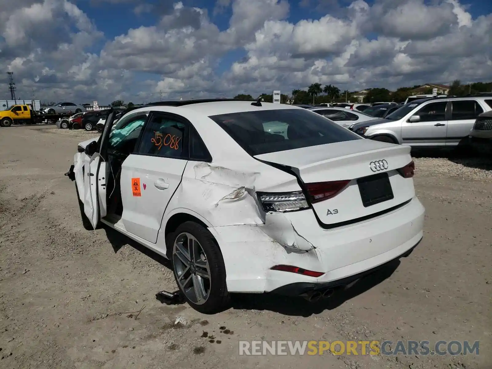 3 Photograph of a damaged car WAUAUGFF6LA049860 AUDI A3 2020