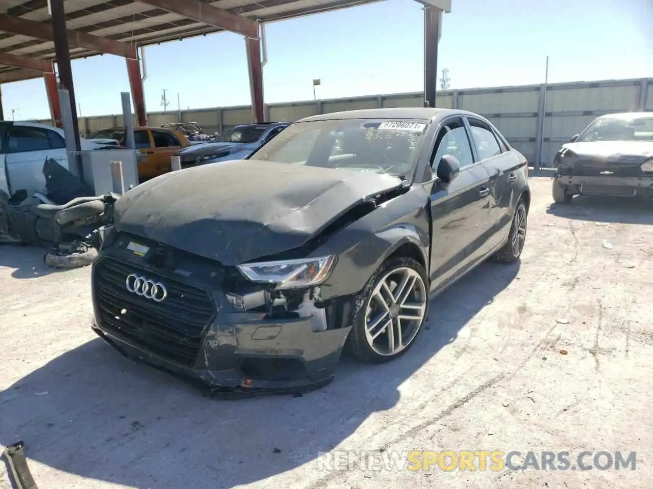 2 Photograph of a damaged car WAUAUGFF6LA090182 AUDI A3 2020