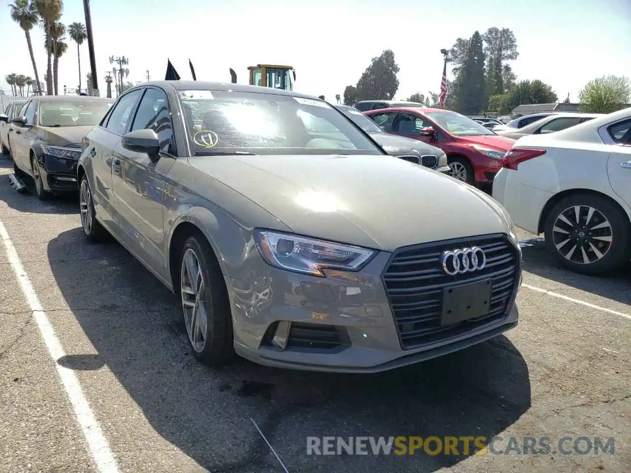 1 Photograph of a damaged car WAUAUGFF7LA040035 AUDI A3 2020