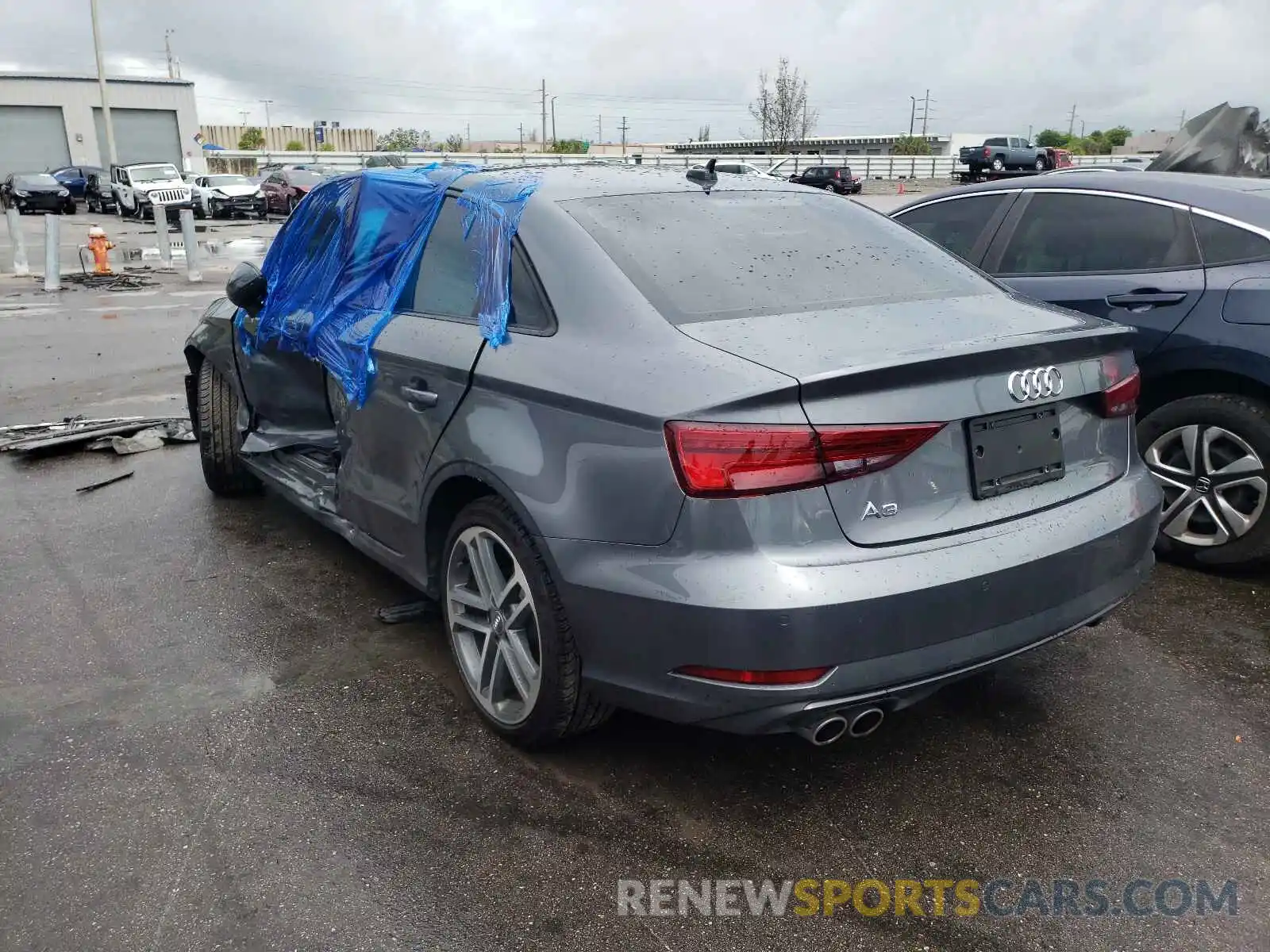 3 Photograph of a damaged car WAUAUGFF7LA105448 AUDI A3 2020