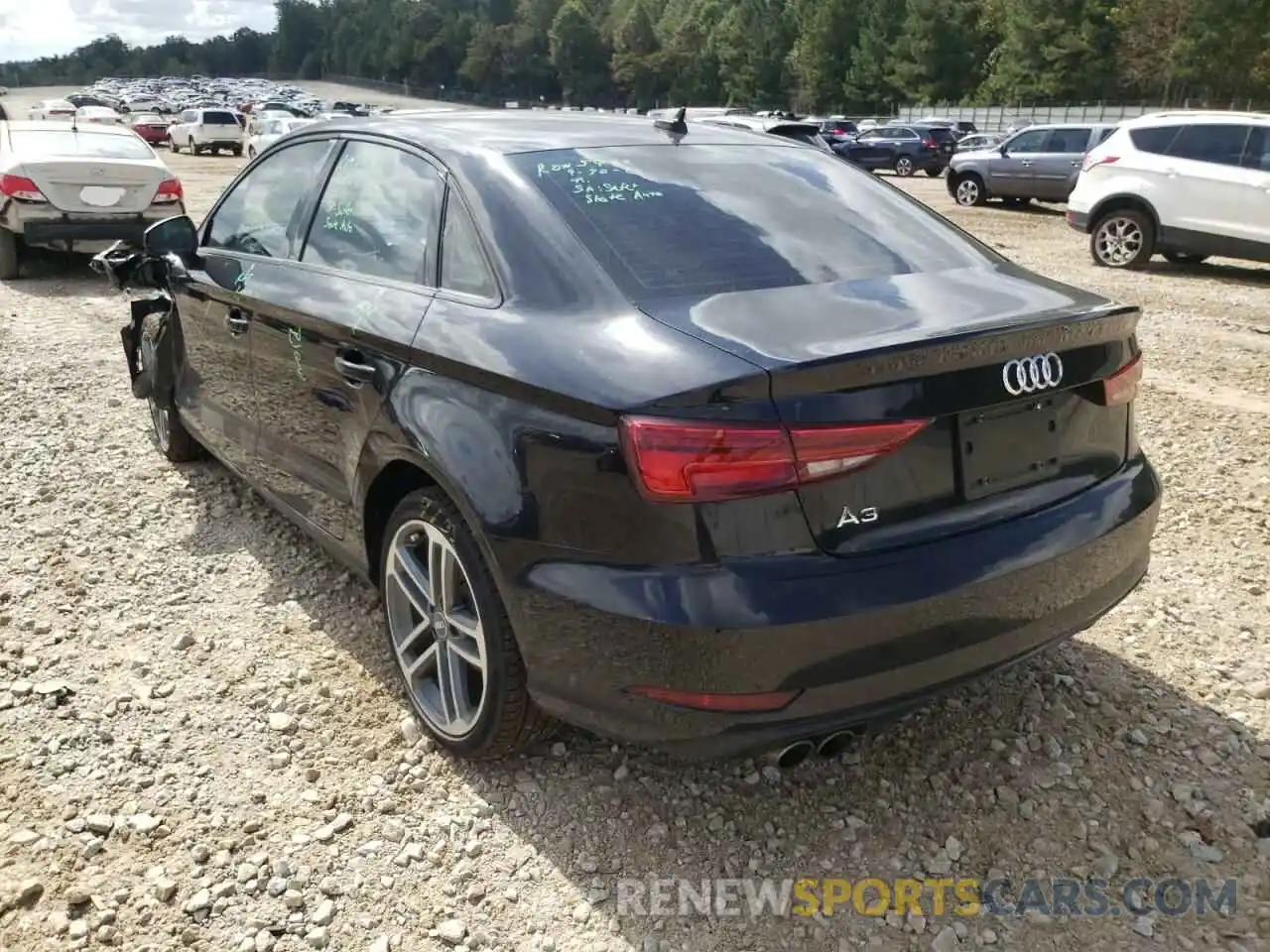 3 Photograph of a damaged car WAUAUGFF8LA052551 AUDI A3 2020