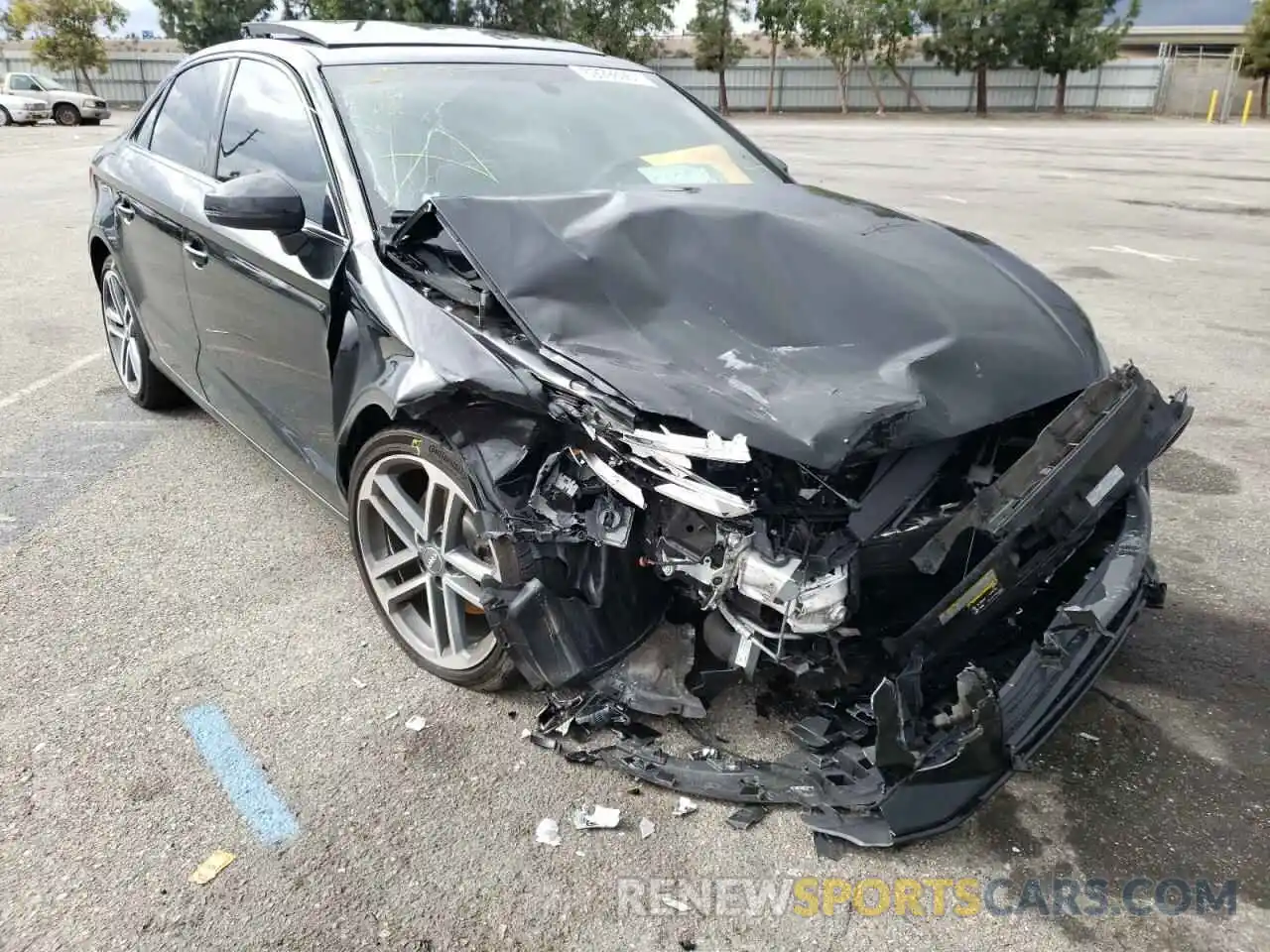 1 Photograph of a damaged car WAUAUGFF9LA078527 AUDI A3 2020