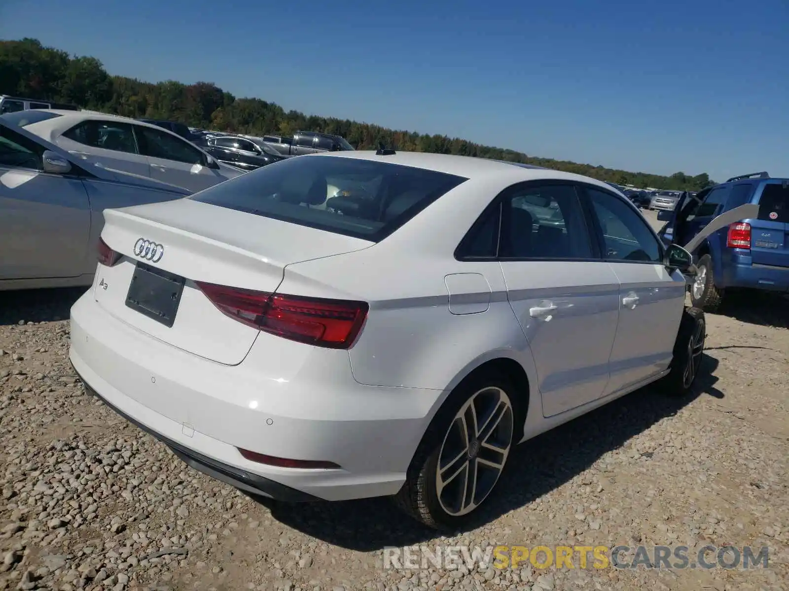 4 Photograph of a damaged car WAUAUGFF9LA103054 AUDI A3 2020