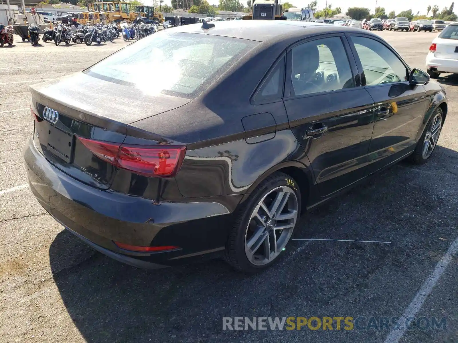 4 Photograph of a damaged car WAUAUGFFXLA001066 AUDI A3 2020