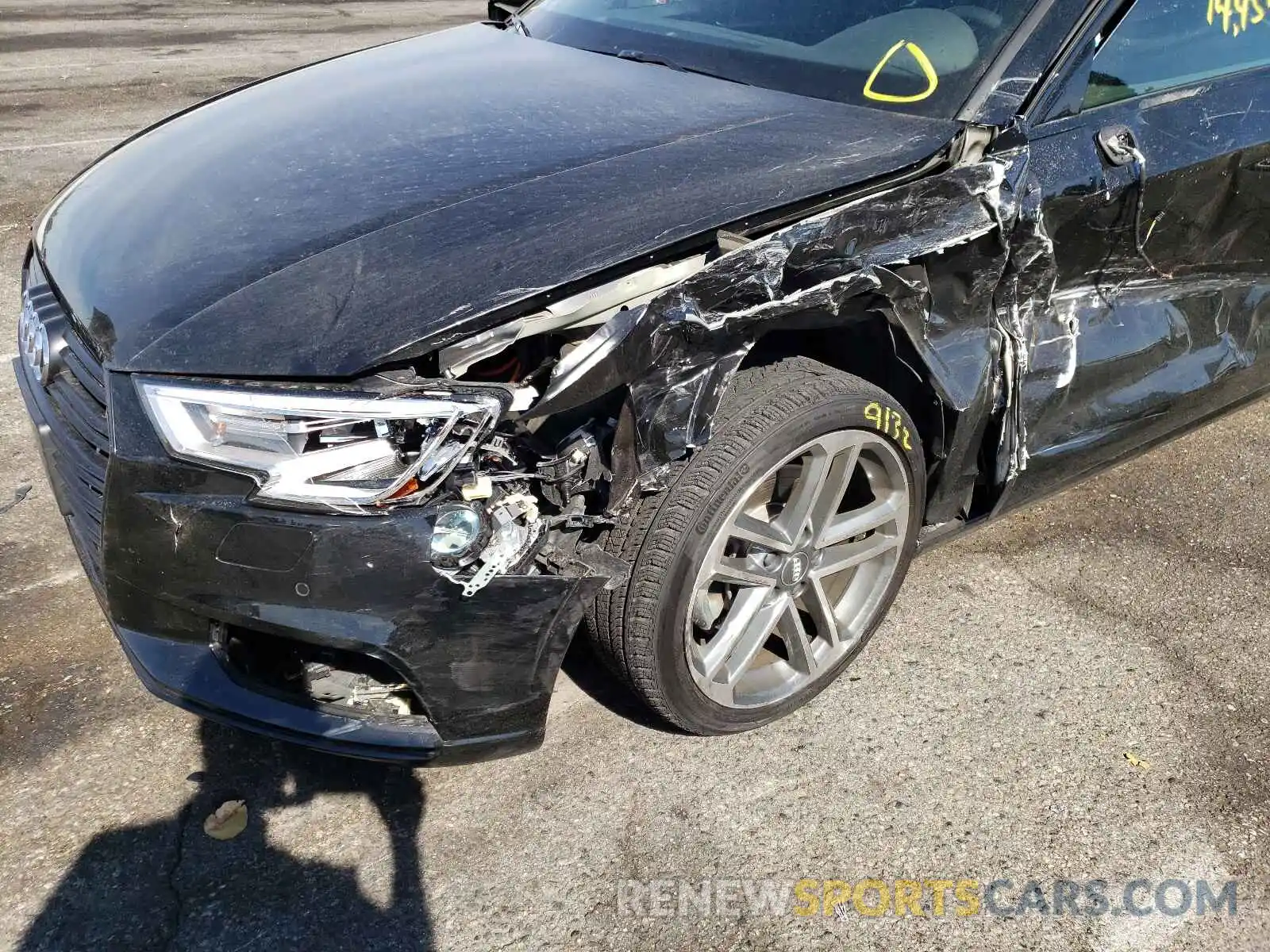 9 Photograph of a damaged car WAUAUGFFXLA001066 AUDI A3 2020