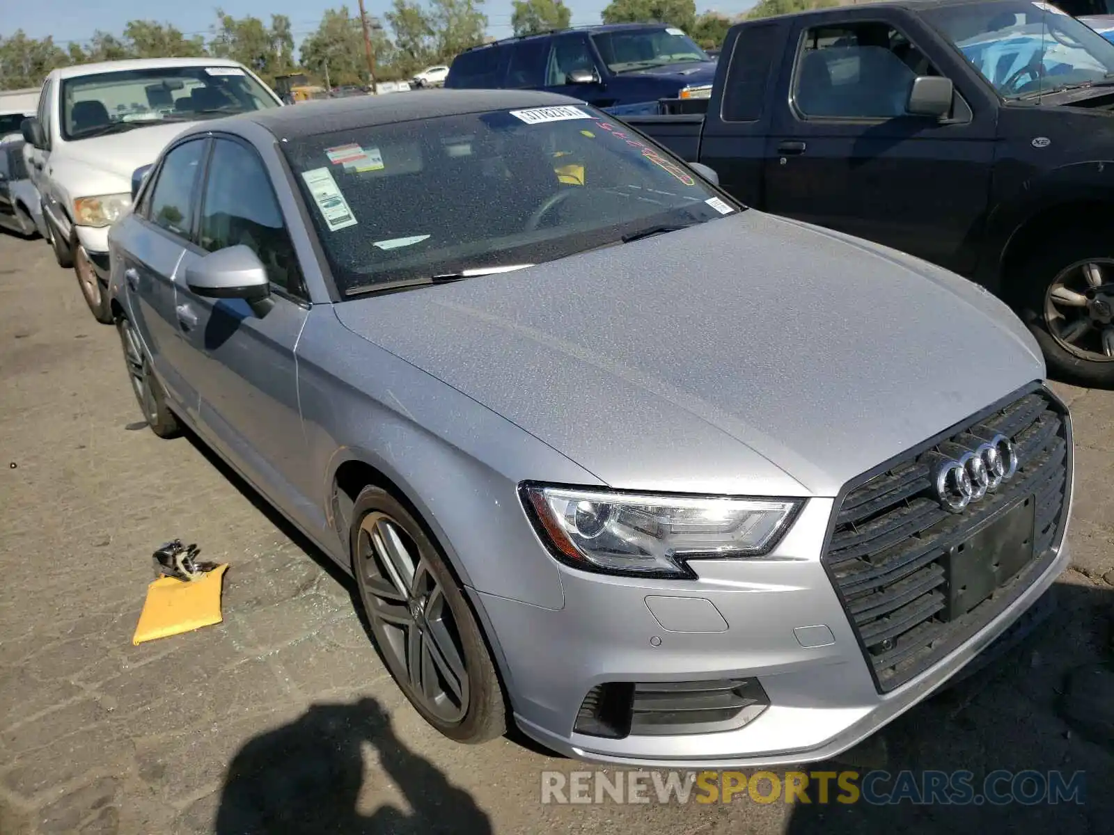 1 Photograph of a damaged car WAUAUGFFXLA006087 AUDI A3 2020