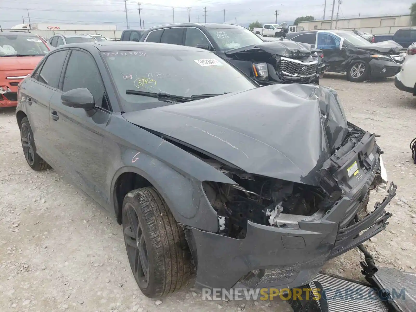 1 Photograph of a damaged car WAUAUGFFXLA052499 AUDI A3 2020